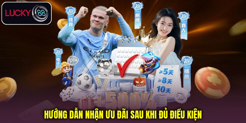 Hướng dẫn nhận ưu đãi sau khi đủ điều kiện
