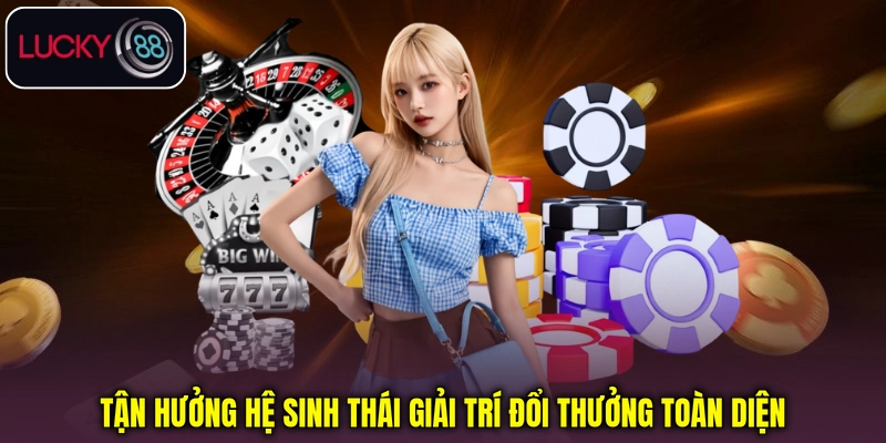 Tận hưởng hệ sinh thái giải trí đổi thưởng toàn diện