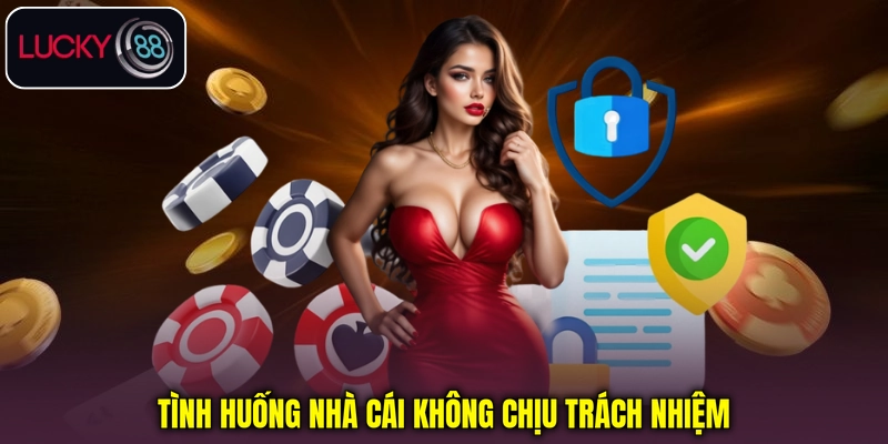 Tình huống nhà cái không chịu trách nhiệm Tình huống nhà cái không chịu trách nhiệm